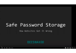 Safe Passsword Storage